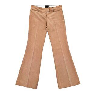 Y2K The Limited Low Rise Flare Leg Trouser Size 8 Drew Fit Tan Beige Girl Indie